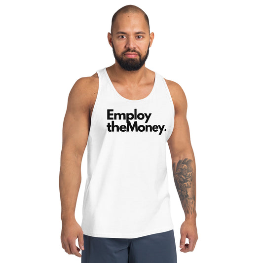 Unisex ETM Tank Top Black letters