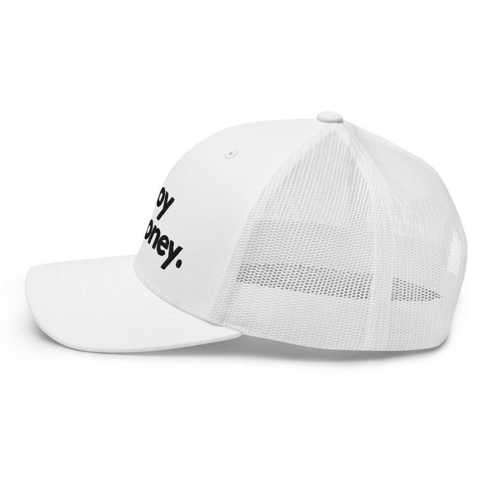 Employ The Money Trucker Cap (Black Letters)